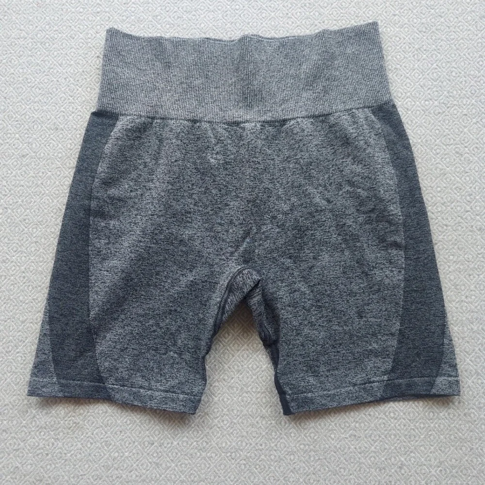 PINK Activewear Bundle Women Small Black Grey Pink Shorts Leggings Lot 7pc Mixed - Picture 5 of 16